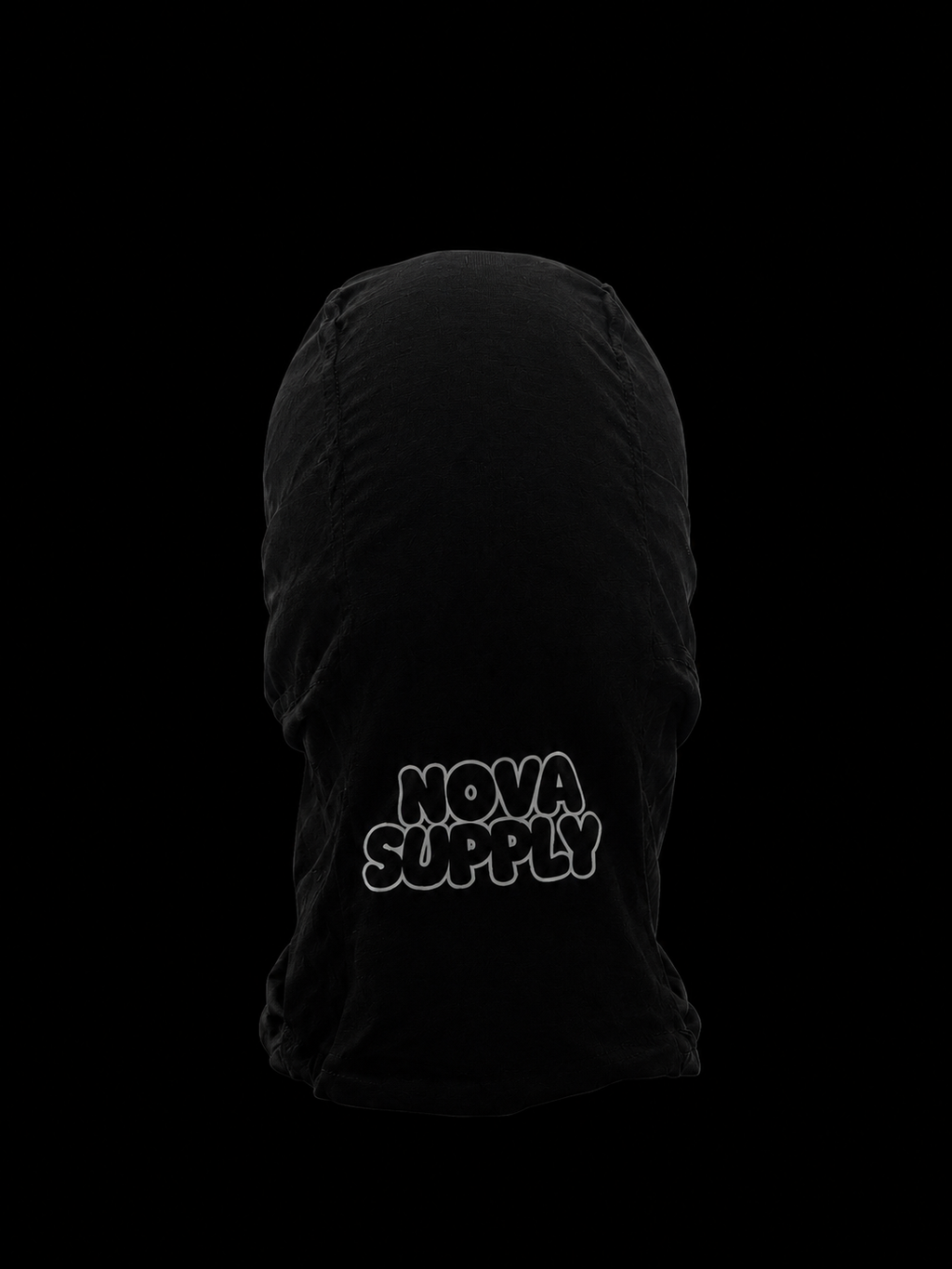 Nova Supply (SKI MASK) Black Balaclava