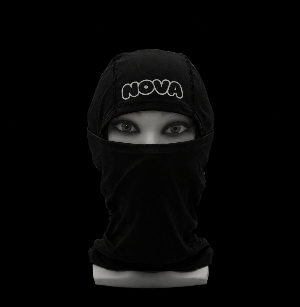 Nova Supply (SKI MASK) Black Balaclava