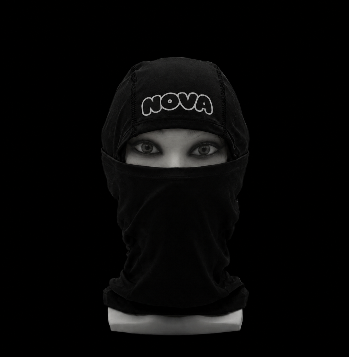 Nova Supply (SKI MASK) Black Balaclava