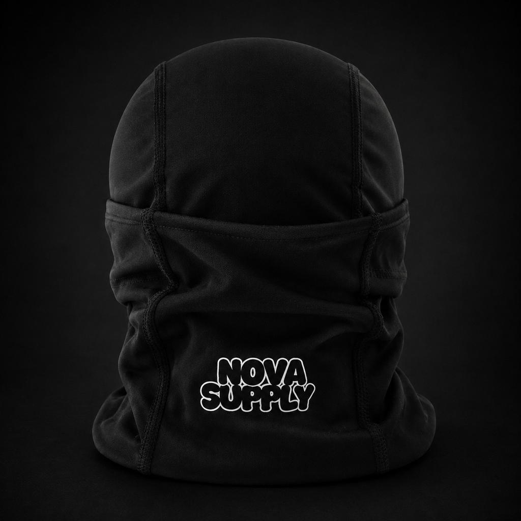 Nova Supply (SKI MASK) Black Balaclava
